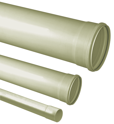 TUBO DE PVC ESGOTO SERIE REFORÇADA 6m