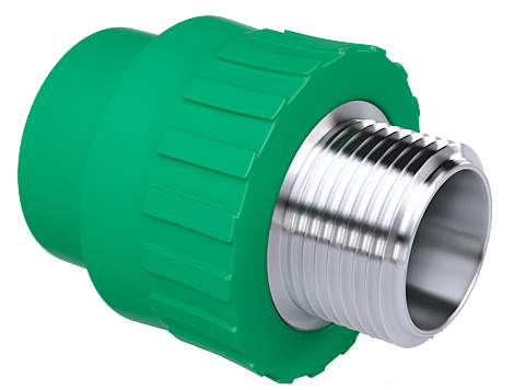 ADAPTADOR DE TRANSIÇÃO F/M COM INSERTO METÁLICO PPR