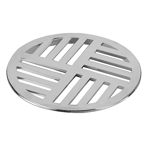 GRELHA REDONDA CROMADA