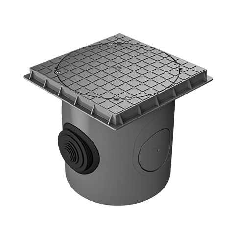 CAIXA DE PASSAGEM ELÉTRICA DE PISO