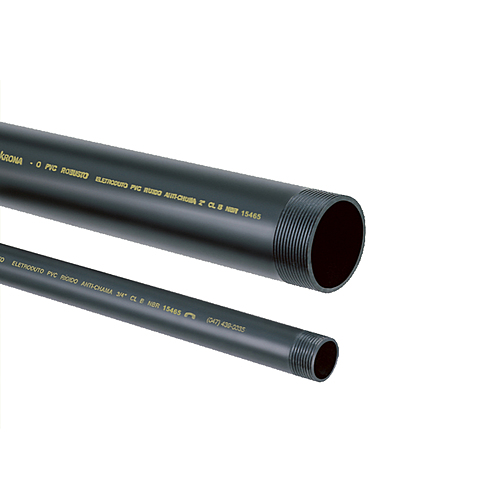 TUBO ELETRODUTO DE PVC RÍGIDO (ROSCÁVEL) 3M  